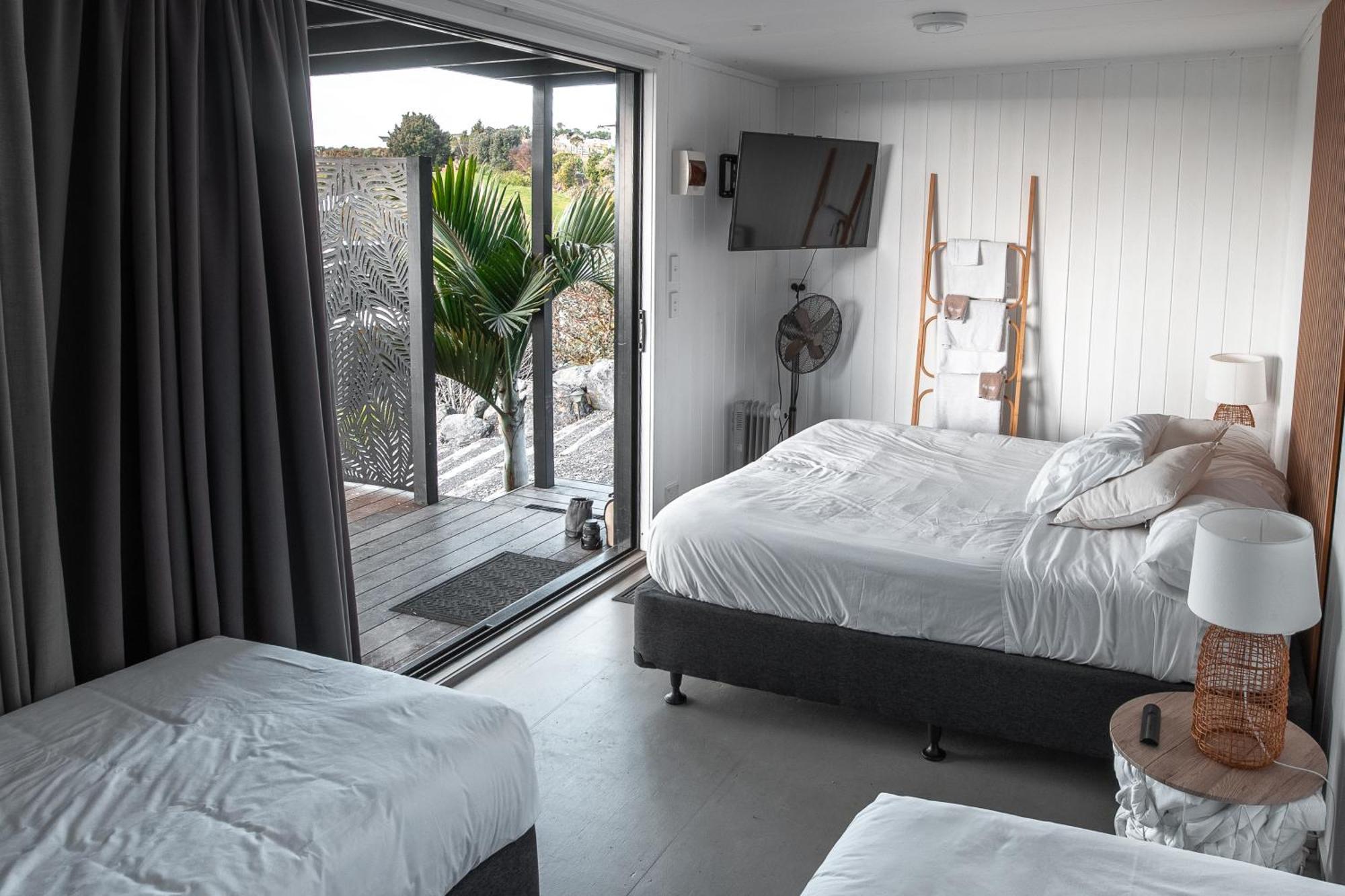 Aotearoa Surf Eco Pods Hotel Te Arai Luaran gambar