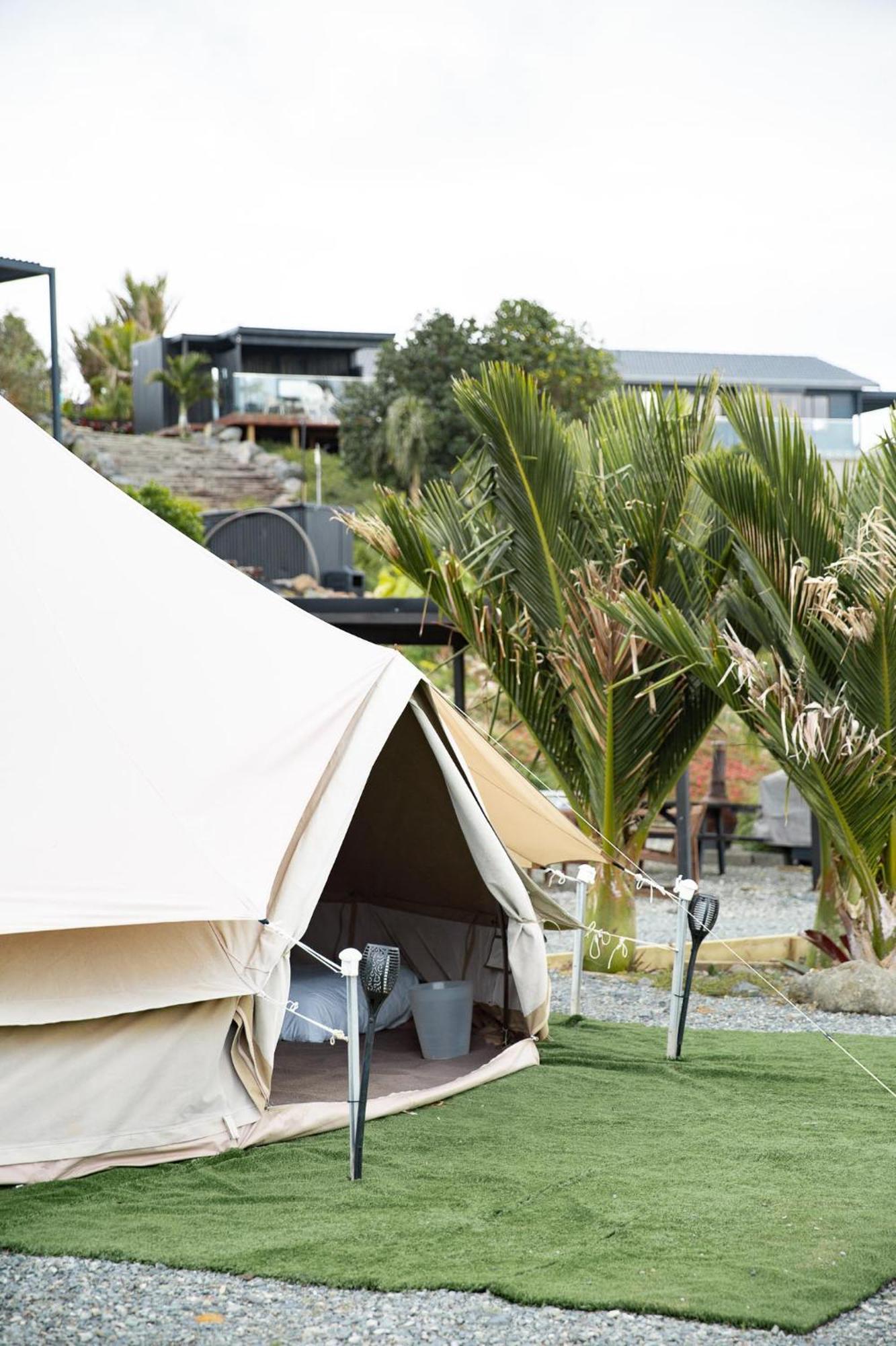Aotearoa Surf Eco Pods Hotel Te Arai Luaran gambar
