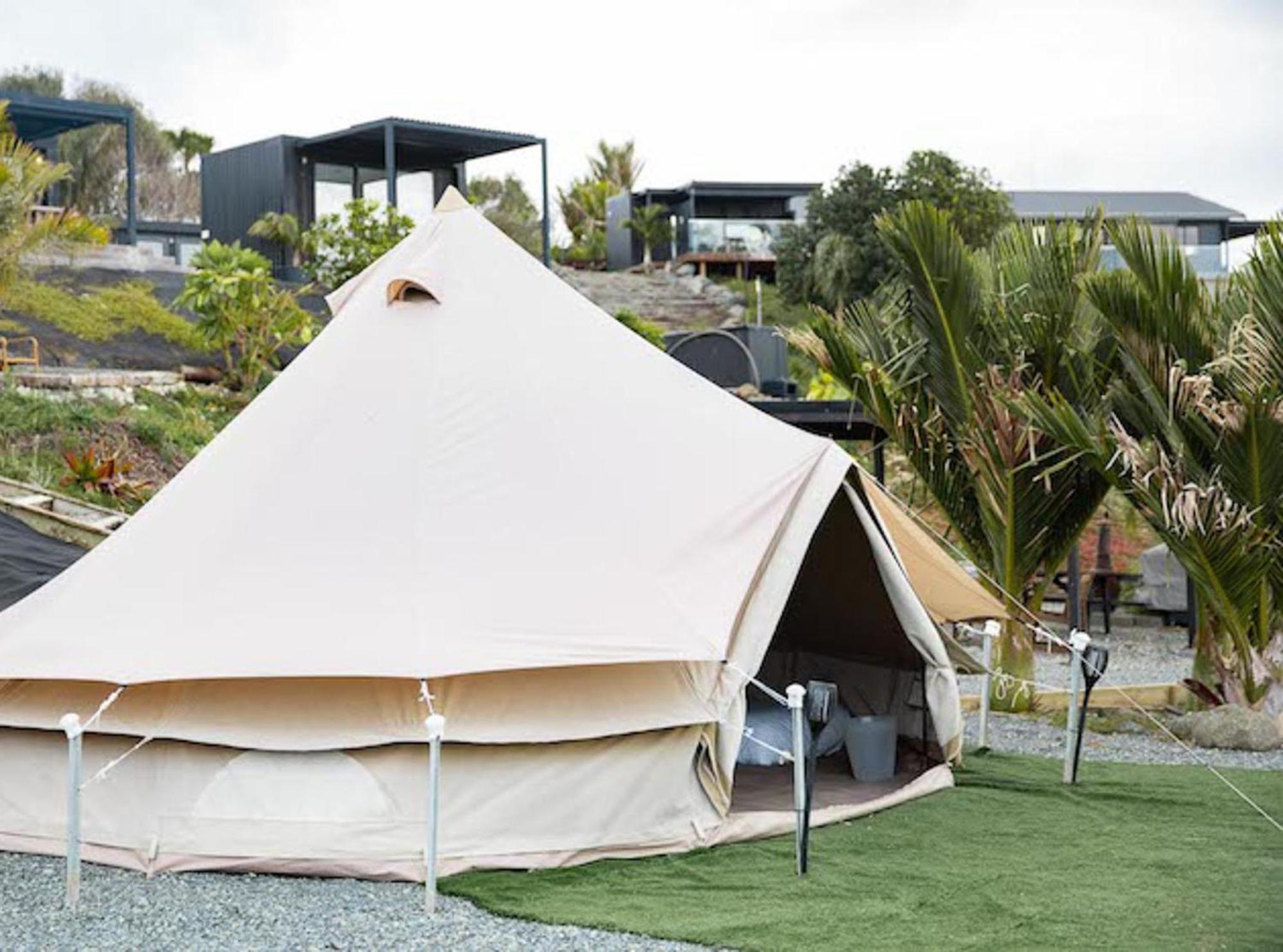 Aotearoa Surf Eco Pods Hotel Te Arai Luaran gambar