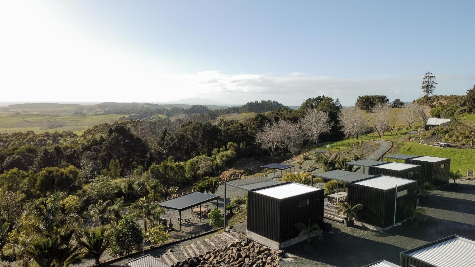 Aotearoa Surf Eco Pods Hotel Te Arai Luaran gambar
