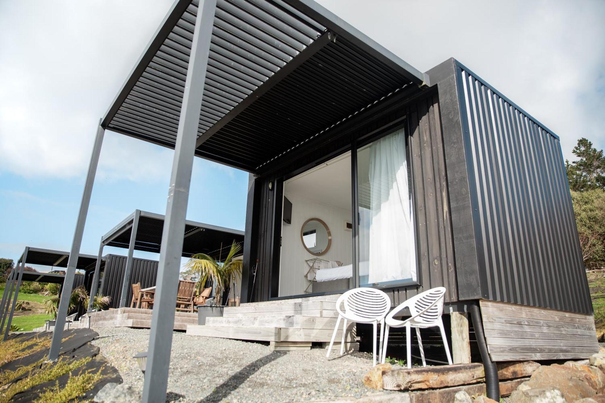 Aotearoa Surf Eco Pods Hotel Te Arai Luaran gambar
