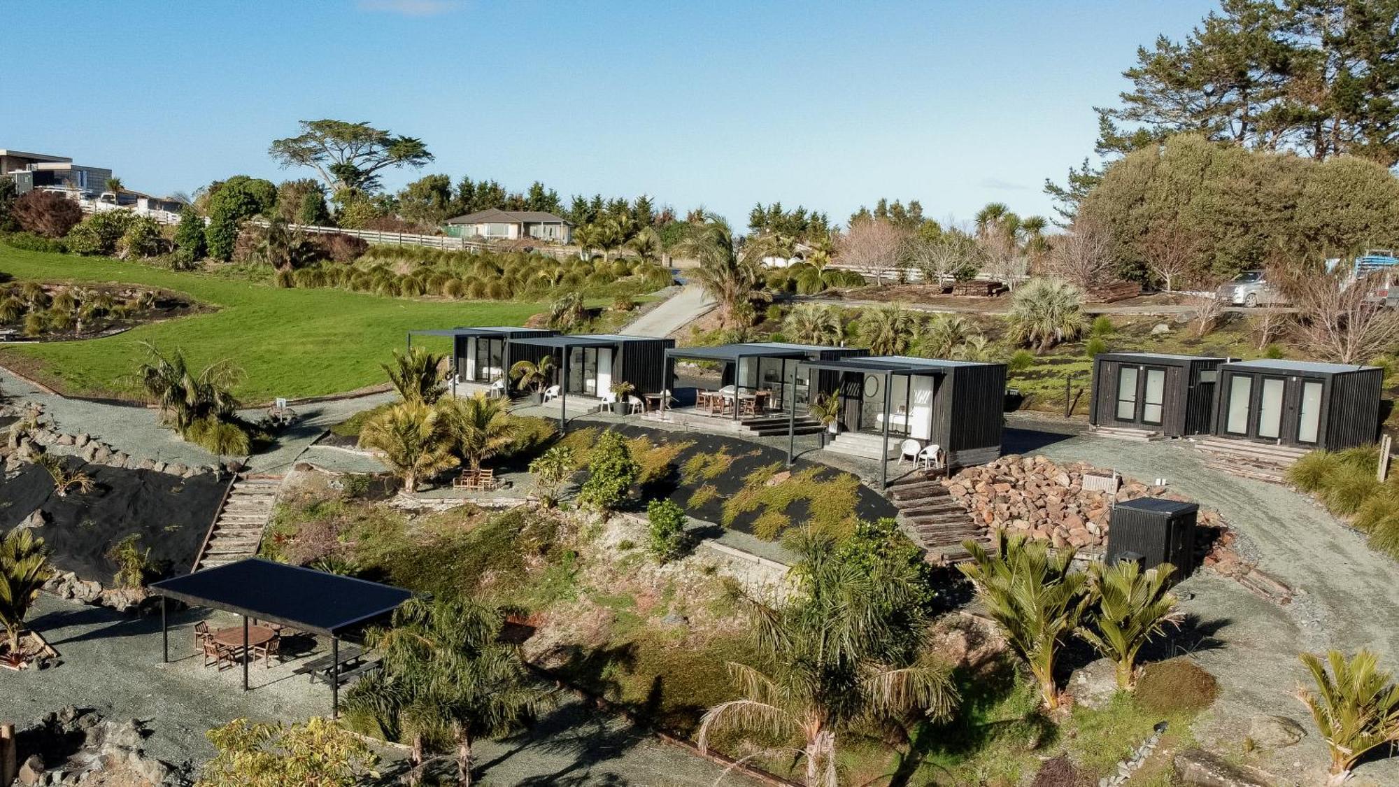 Aotearoa Surf Eco Pods Hotel Te Arai Luaran gambar