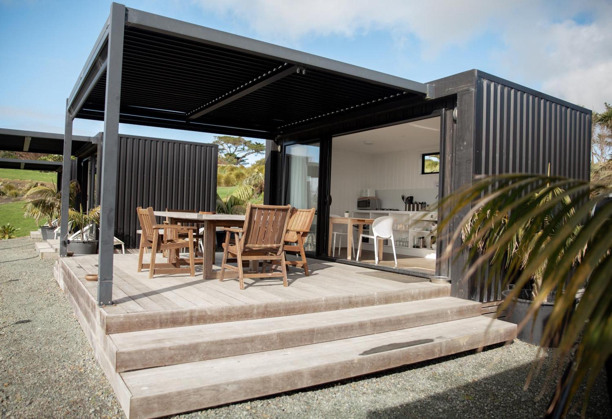 Aotearoa Surf Eco Pods Hotel Te Arai Luaran gambar