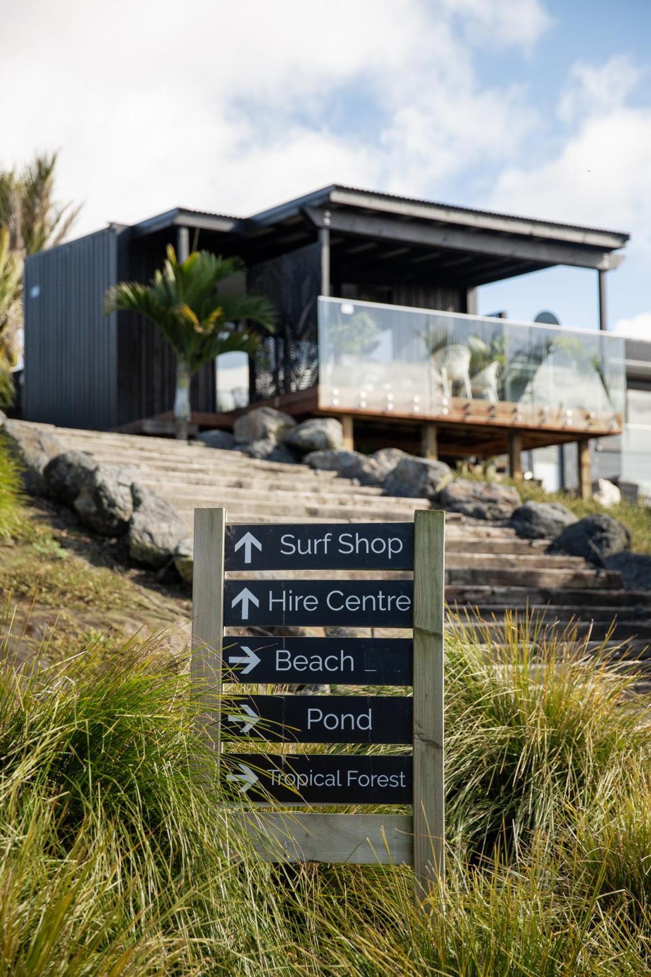 Aotearoa Surf Eco Pods Hotel Te Arai Luaran gambar